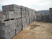 betonski blok na stovaristu
